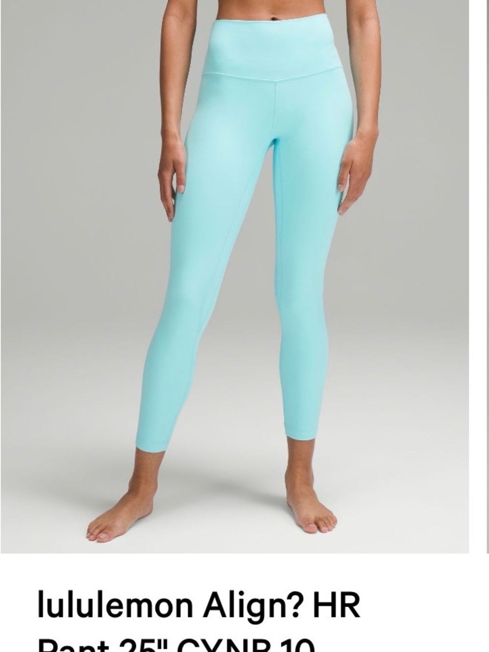 lululemon athletica Align High-Rise Legging — Aqua Blue